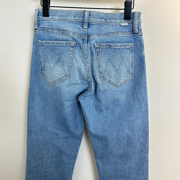 MOTHER The Tomcat Ankle Fray in Wash Kitty Corner Size US 25 - Picture 8 of 14